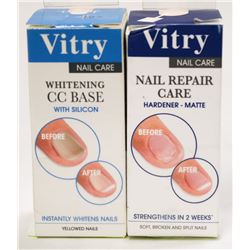 LOT OF 2 VITRY NAIL REPAIR CARE