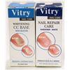 Image 1 : LOT OF 2 VITRY NAIL REPAIR CARE