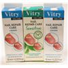 Image 1 : LOT OF 3 VITRY NAIL REPAIR CARE.