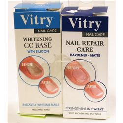 LOT OF 2 VITRY NAIL REPAIR CARE