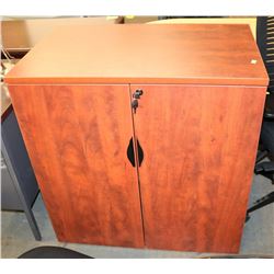 WOOD TONE LOCKING CABINET