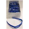 Image 1 : BOX OF BLUE FRAME BLUE LENSE DESIGNER SUNGLASSES