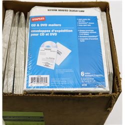 LOT OF 2  BOXES OF CD/DISKETTE MAILERS