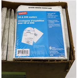 LOT OF 2  BOXES OF CD/DISKETTE MAILERS