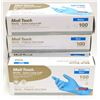 Image 1 : LOT OF 5 MEDI TOUCH NITRILE EXTRA LONG CUFF POWDER