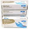 Image 1 : LOT OF 5 MEDI TOUCH NITRILE EXTRA LONG CUFF POWDER