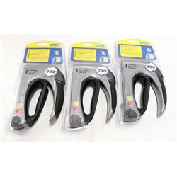 LOT OF 3  MS610 EASY TOUCH  STAPLES GUNS