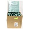 Image 1 : BOX OF 12-  1" GREEN BINDERS