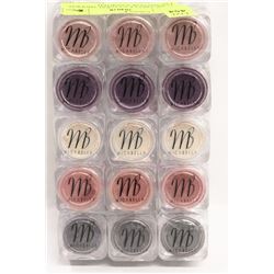 15 MICABELLA NATURAL MINERAL EYE SHADOW ASSORTED