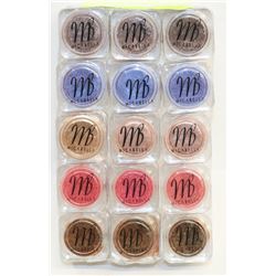 15 MICABELLA NATURAL MINERAL EYE SHADOW ASSORTED