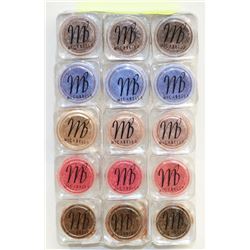 15 MICABELLA NATURAL MINERAL EYE SHADOW ASSORTED