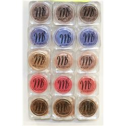 15 MICABELLA NATURAL MINERAL EYE SHADOW ASSORTED