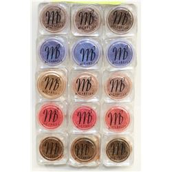 15 MICABELLA NATURAL MINERAL EYE SHADOW ASSORTED
