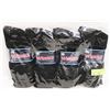 Image 1 : 12 PAIR SPORTS COLLECTION BLACK SOCKS SIZE 10-13