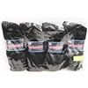 Image 1 : 12 PAIR SPORTS COLLECTION BLACK SOCKS SIZE 10-13