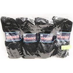 12 PAIR SPORTS COLLECTION BLACK SOCKS SIZE 10-13