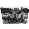 Image 1 : 12 PAIR SPORTS COLLECTION BLACK SOCKS SIZE 10-13