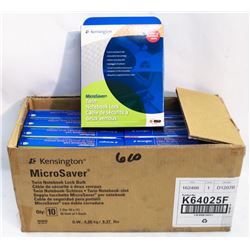 CASE  WITH 10 PACKS OF KENSINGTON