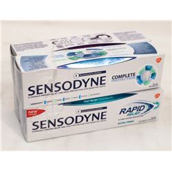 LOT OF 5 SENSODYNE 75ML TOOTHPASTE