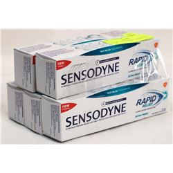 LOT OF 4 SENSODYNE TOOTHPASTE 75 ML