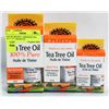 Image 1 : LOT OF HOLISTA  ASSORTED TEA TREE OIL PRODUCTS