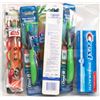 Image 1 : BAG OF ASSORTED KIDS TOOTHBRUSHES AND CREST
