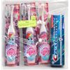 Image 1 : BAG OF KIDS SPINBRUSHES AND CREST TOOTHPASTE