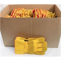 BOX OF 24 YELLOW GLOVES