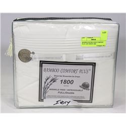 BAMBOO DOUBLE SIZE COMFORT PLUS  OFF-WHITE 1800