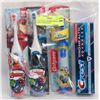 Image 1 : BAG OF KIDS SPINBRUSHES AND CREST TOOTHPASTE