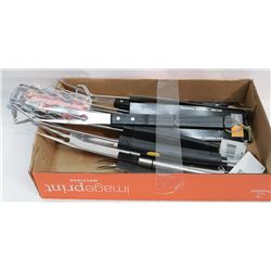 FLAT OF NEW KITCHEN UTENSILS