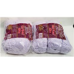 TWO 1LB BAGS OF YARN