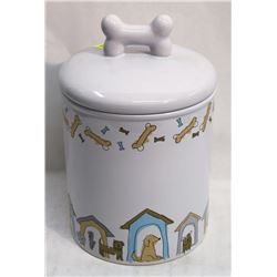 NEW CERAMIC BISCUIT CANNISTER
