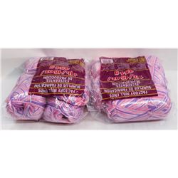 TWO 1LB BAGS OF YARN