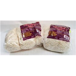 TWO 1LB BAGS OF YARN