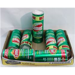 7 CANS OF COMET CLEANER