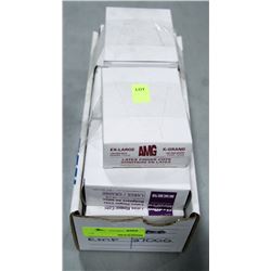 LOT OF 10 BOXES OF LARGE & X-LARGE FINGER COTS
