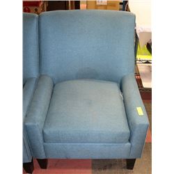 SHOWHOME BLUE ARM CHAIR