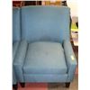 Image 1 : SHOWHOME BLUE ARM CHAIR