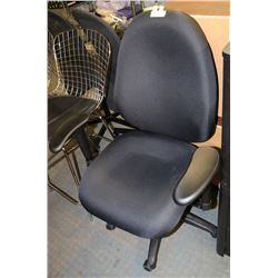 NEW BLACK HYDRAULIC LIFT OFFICE CHAIR