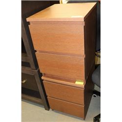 PAIR OF WOODTONE NIGHT STANDS