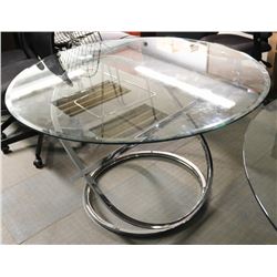 SHOWHOME GLASS TOP TABLE