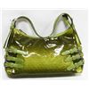 Image 1 : GREEN PRINCESS FLORENCE SNAKE SKIN STYLE PURSE