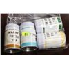 Image 1 : BAG WITH 4 TINS OF ASSORTED TEAS