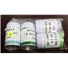 Image 1 : BAG WITH 4 TINS OF ASSORTED TEAS