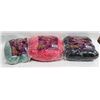 Image 1 : 3 BAGS OF 1LB  ASSORTED COLOR 100%  ACRYLIC YARN