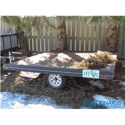 Homebuilt Flat Deck Tilt Trailer