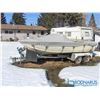 Image 2 : 1974 Starcraft Aluminum Boat with 140HP Inboard and Trailer - Serial: 600264