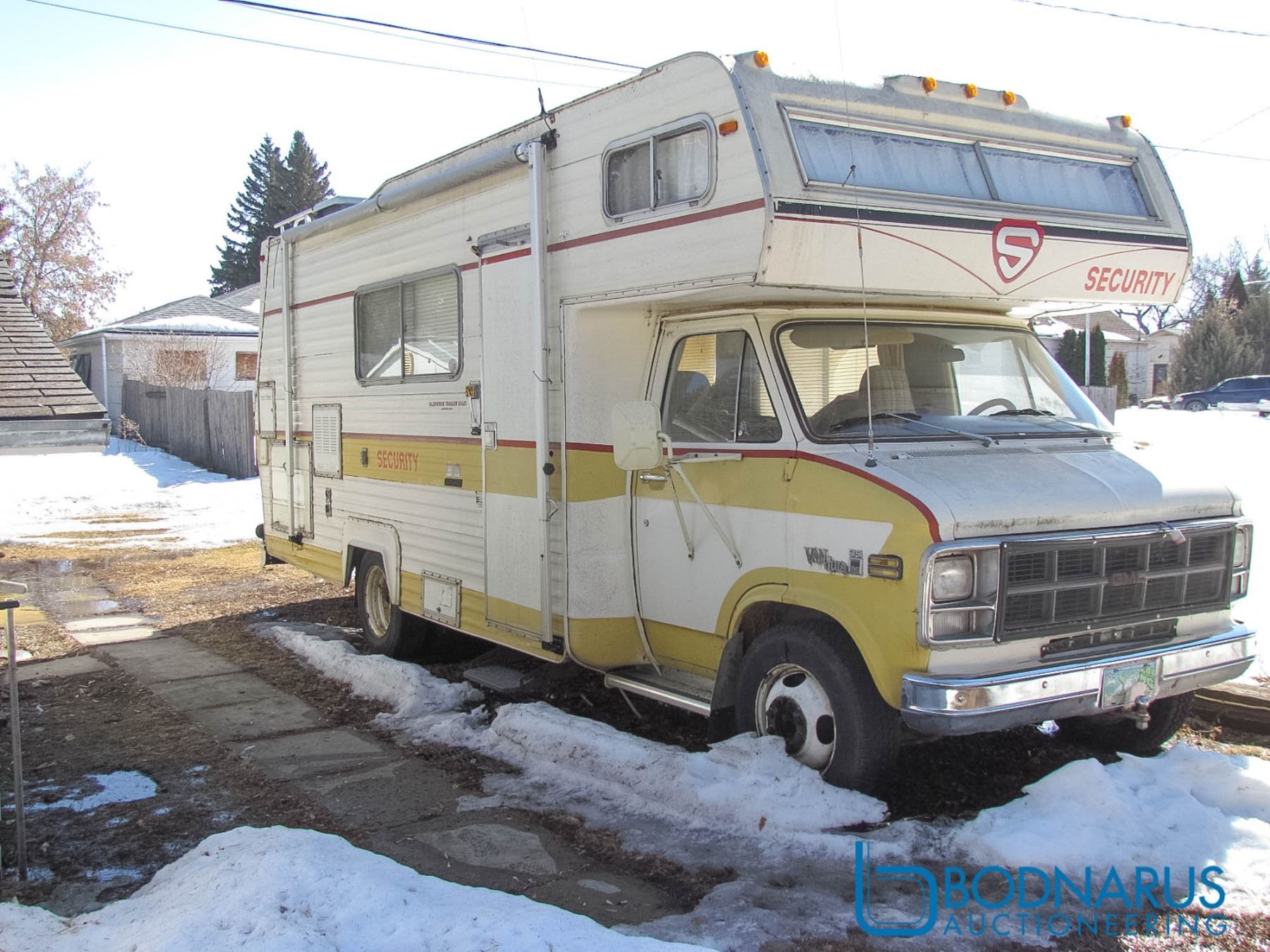 1978 GMC Vandura 23ft Motorhome VIN TGR3380509122