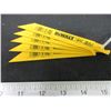Image 1 : Bundle of 5 New DeWalt Recip/Sawzall Blades 6 inch Bi-Metal / DW 4811